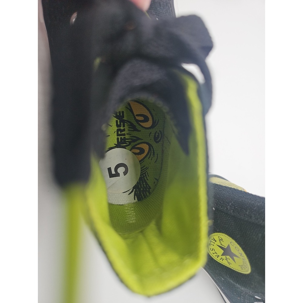 Converse All Star The Grinch RARE Hightop Shoes Size Todler Size 5 - Picture 6 of 8